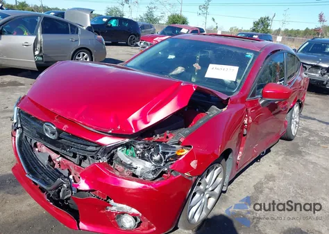 2014 Mazda Mazda3 S Grand Touring from USA, damaged, VIN JM1BM1M30E1101998